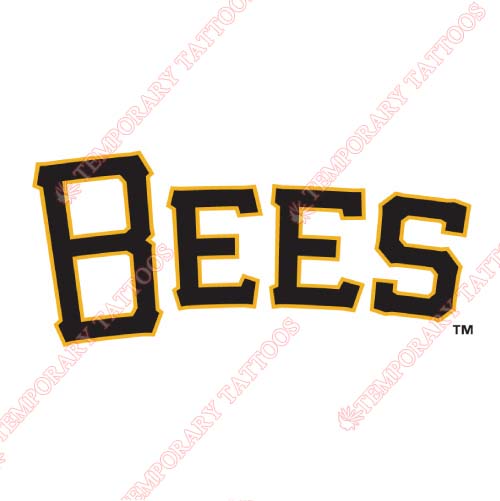 Salt Lake Bees Customize Temporary Tattoos Stickers NO.7703